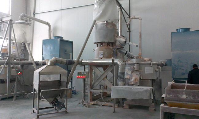 河北雄縣PVC混料機、擠出機除塵系統(tǒng)除塵器已交付使用